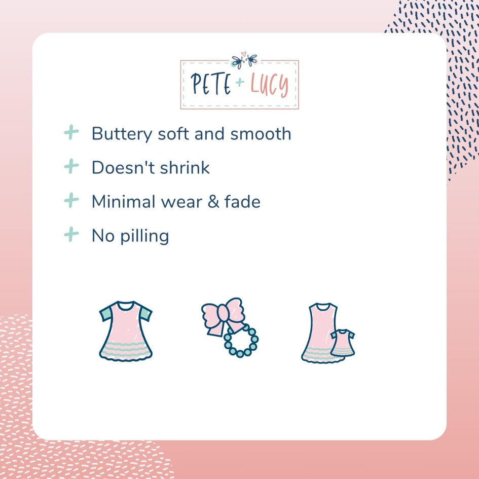 PETE + LUCY Bubblegum Bliss Pink Sleeveless Girls Boutique Dress