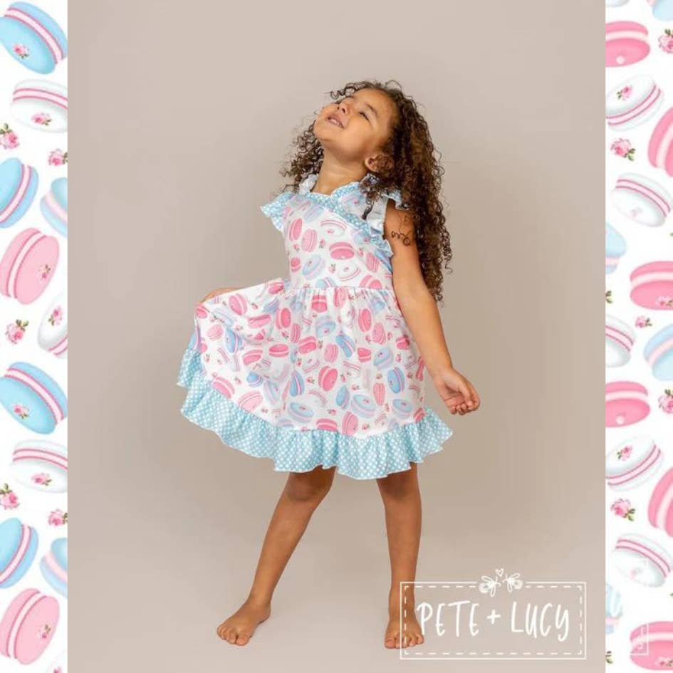 PETE + LUCY Macaron Party Dress Cookie Dessert