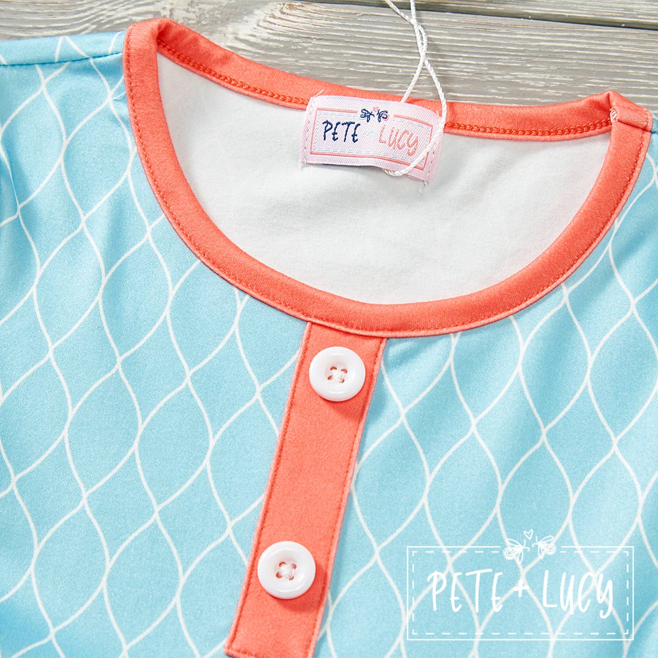 PETE + LUCY Rainbows with Clouds Long Sleeve Ruffle Dress 12-18 Months