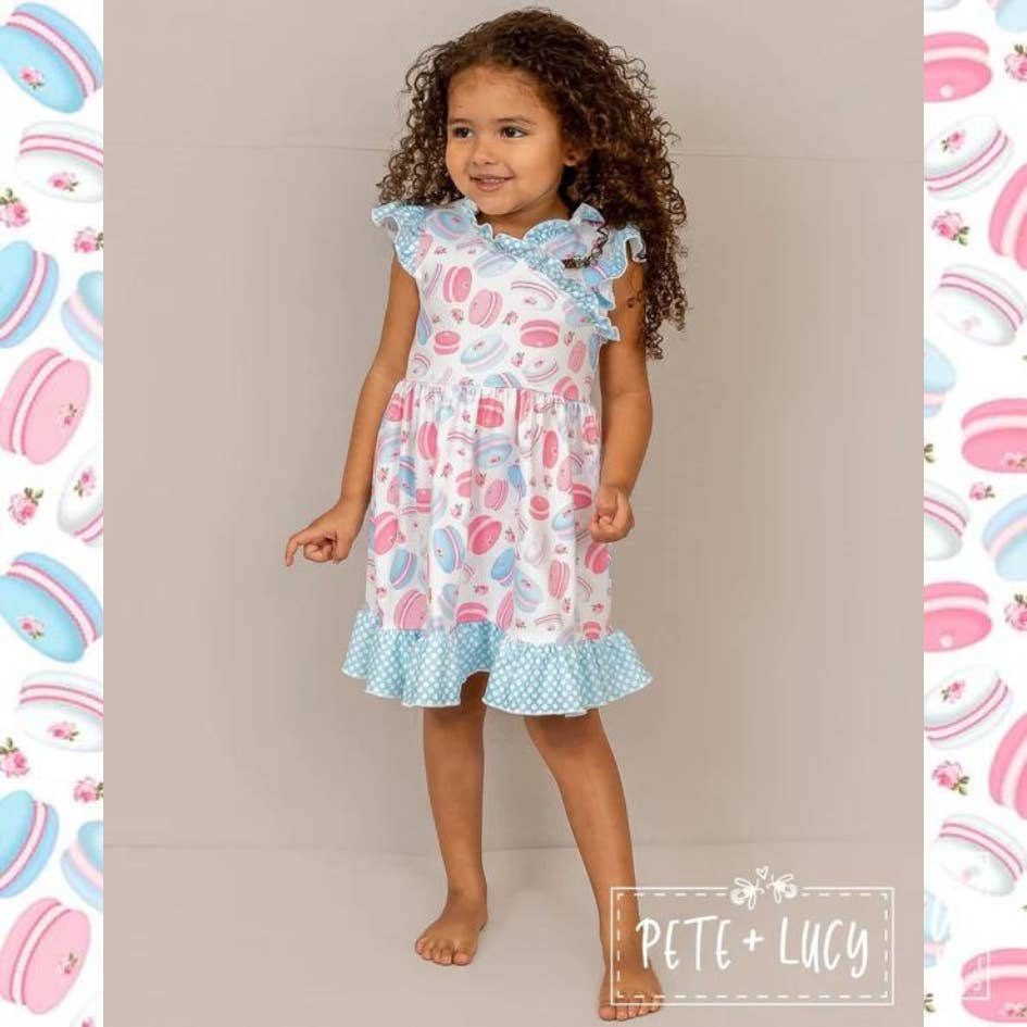 PETE + LUCY Macaron Party Dress Cookie Dessert