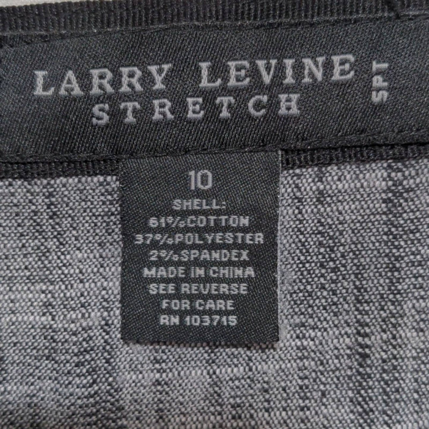 LARRY LEVINE Black White Tiered Bandage Skirt Women's 10