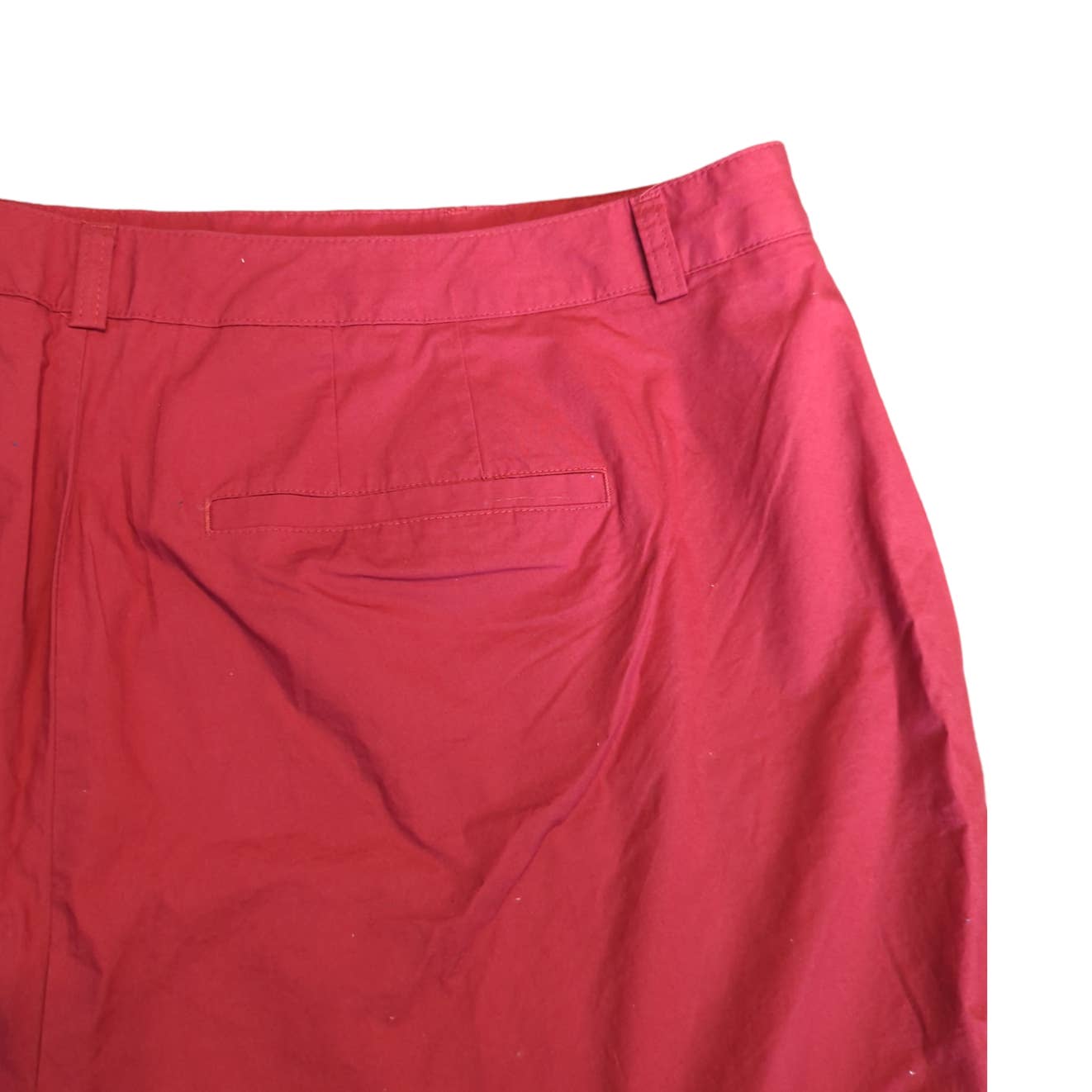 DOCKERS Rust Women's Shorts 22W Plus Summer Golf Casual