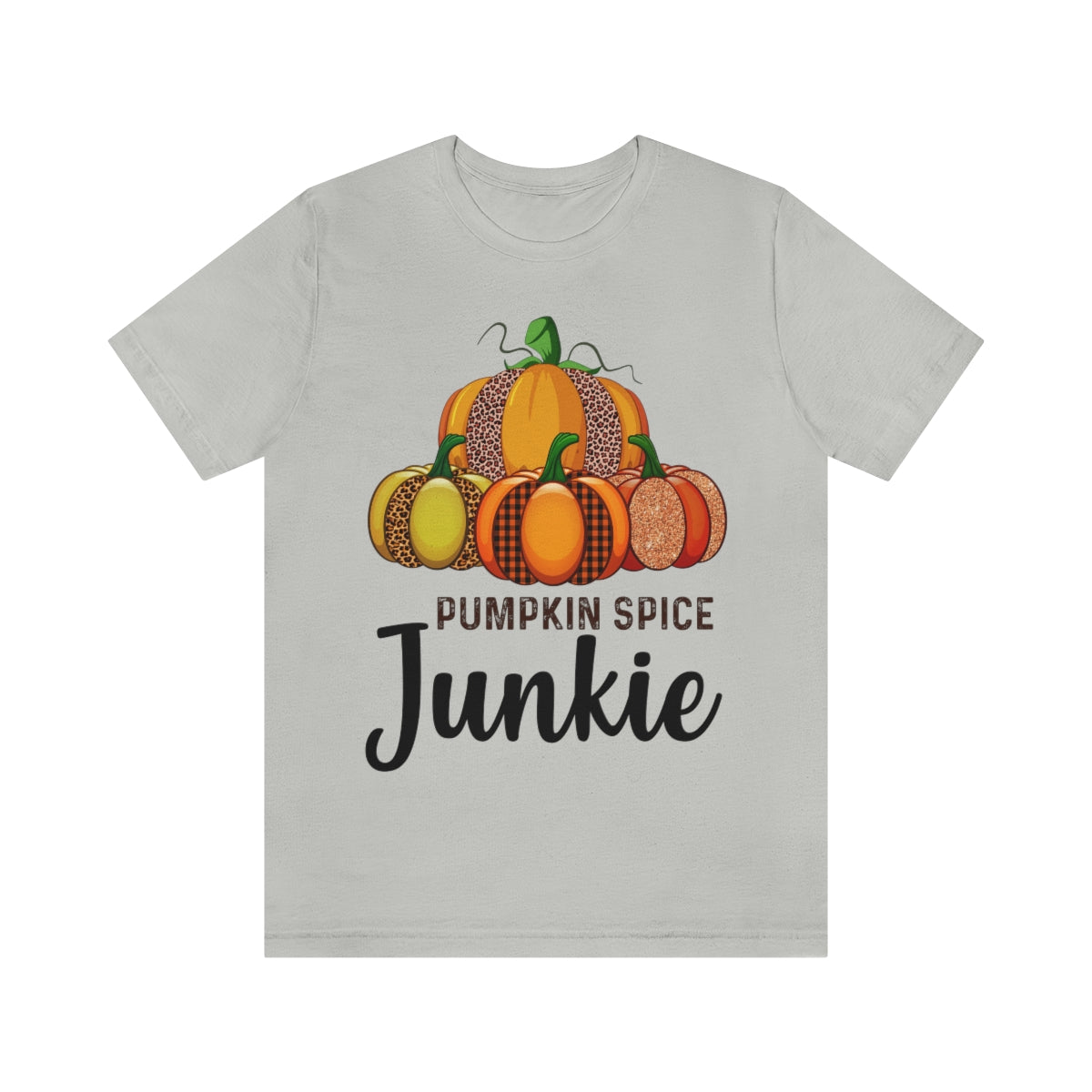 Pumpkin Spice Junkie Fall Unisex Jersey Short Sleeve Tee S-3XL