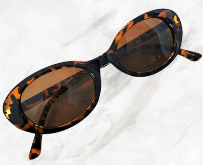 Tabitha Retro Look Tortoise Shell Cat Eye Sunglasses