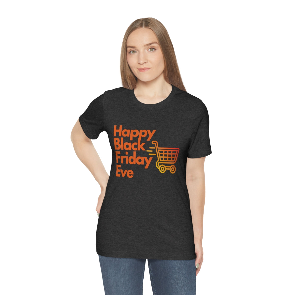 Happy Black Friday Eve Thanksgiving Unisex Jersey Short Sleeve Tee S-3XL
