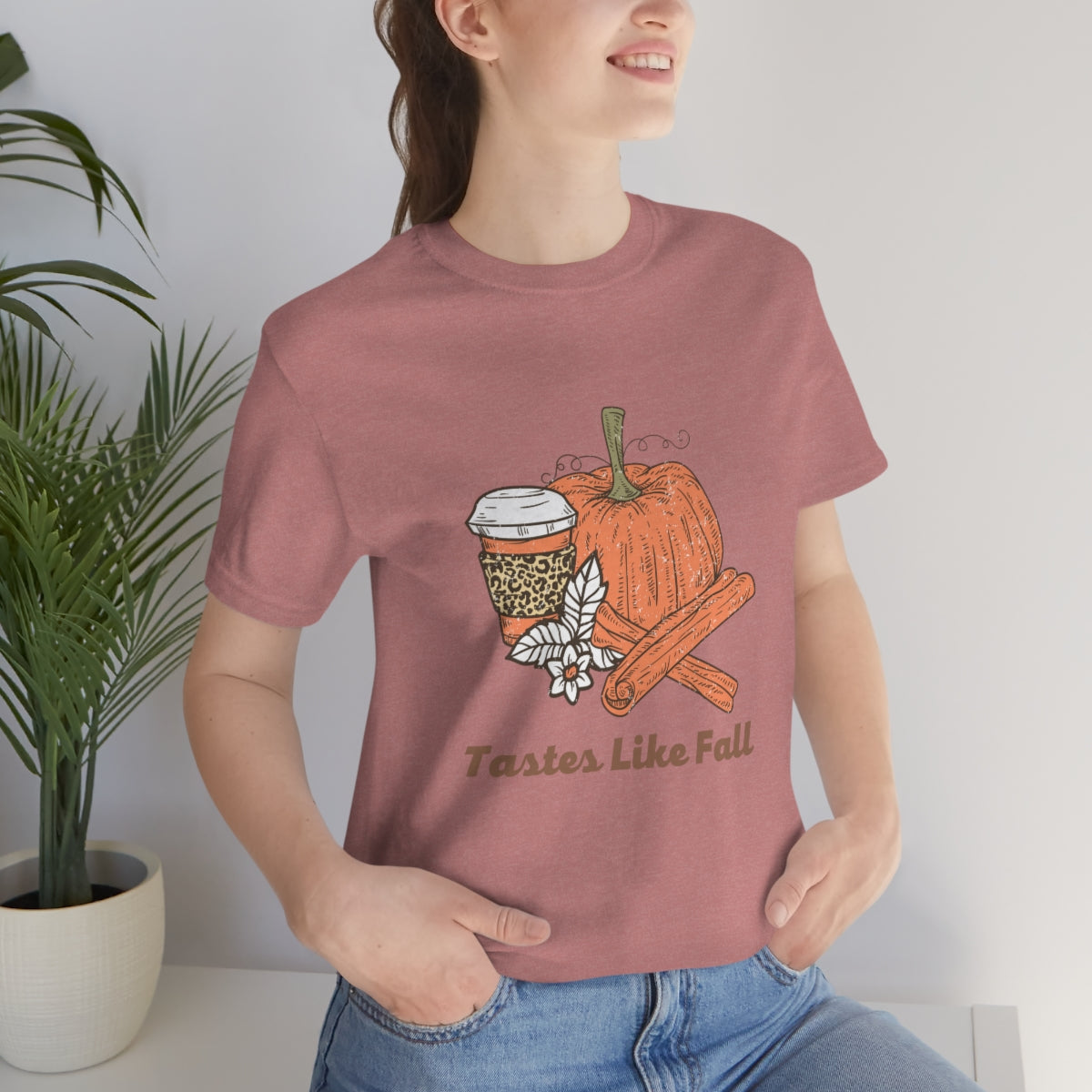 Tastes Like Fall Unisex Jersey Short Sleeve Tee S-3XL