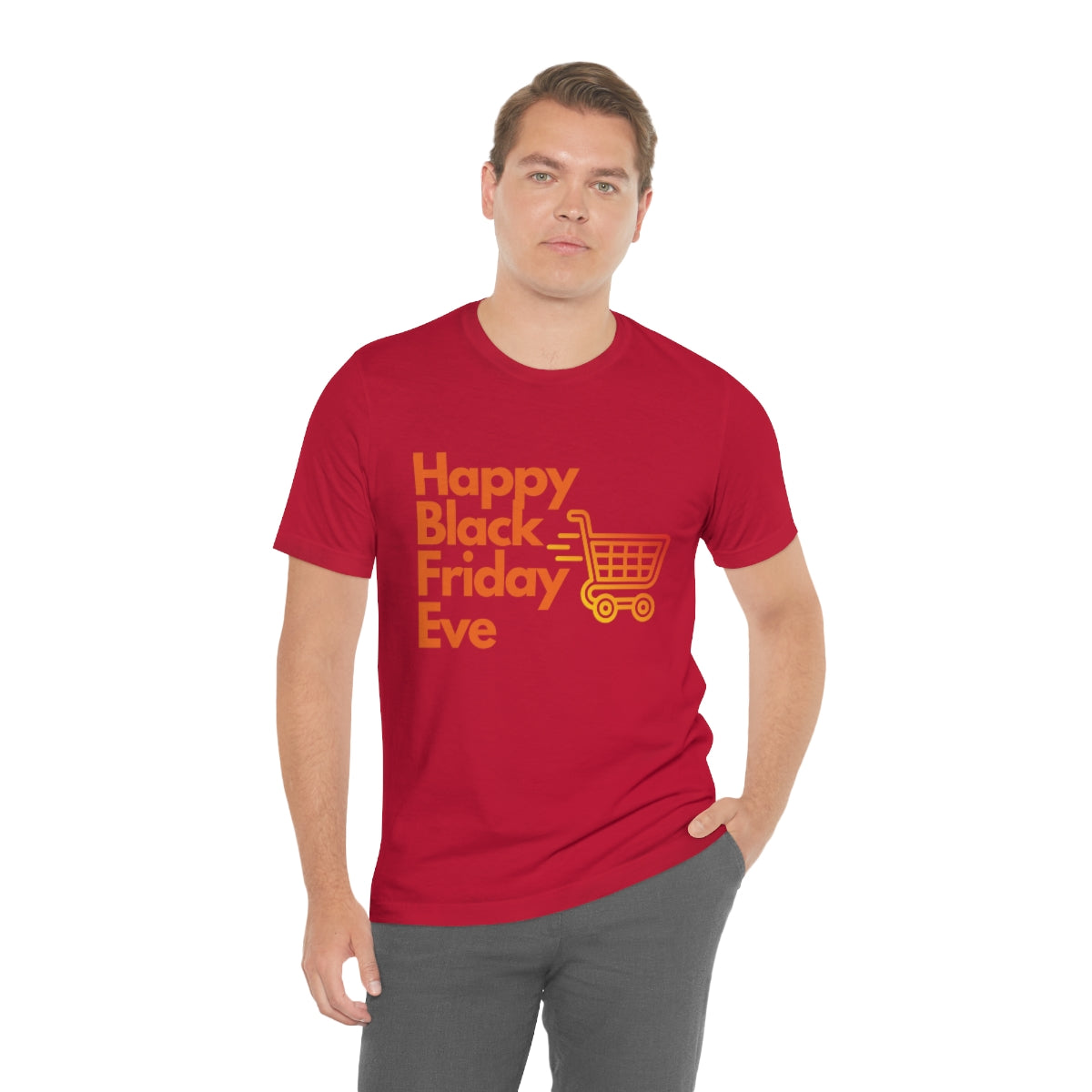 Happy Black Friday Eve Thanksgiving Unisex Jersey Short Sleeve Tee S-3XL