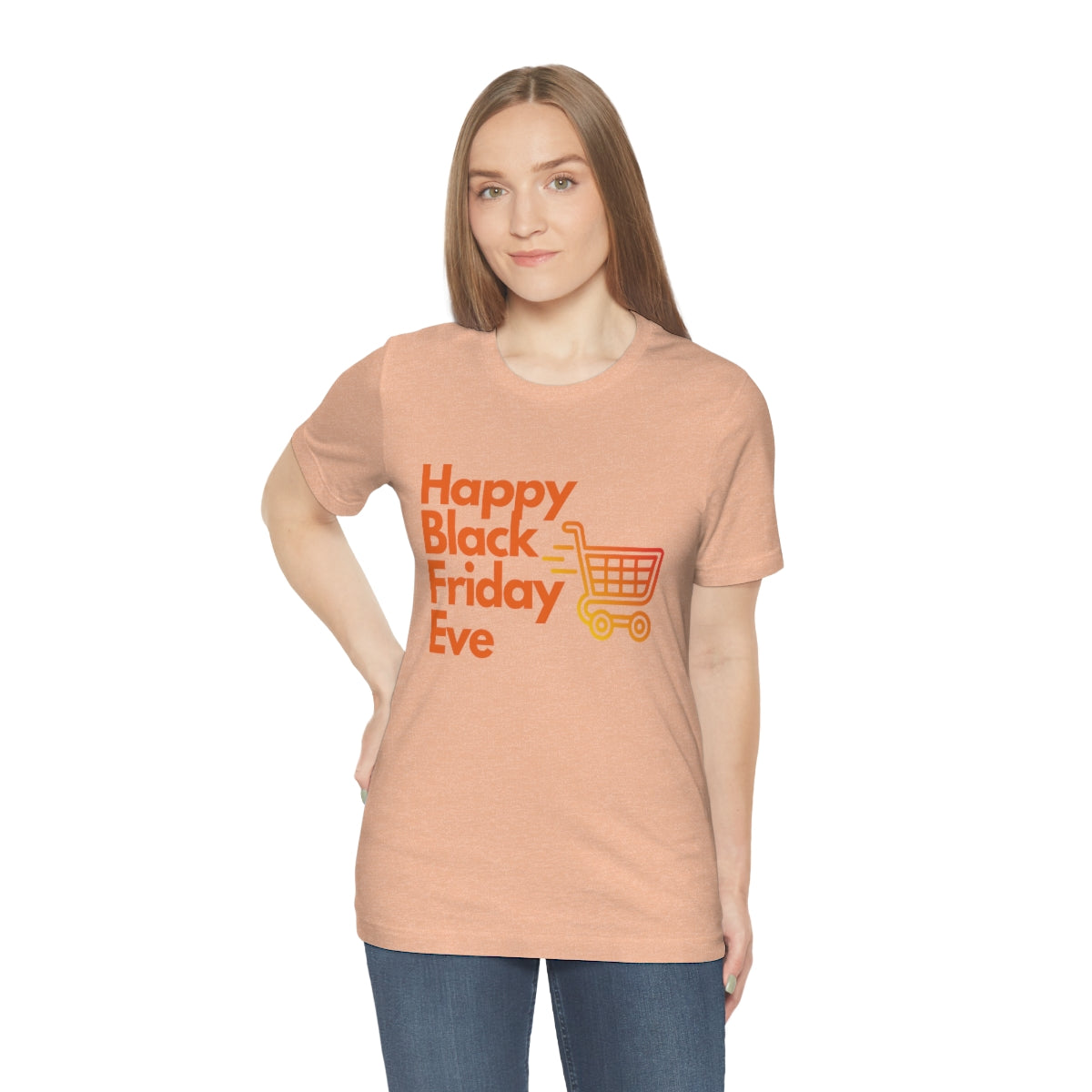 Happy Black Friday Eve Thanksgiving Unisex Jersey Short Sleeve Tee S-3XL