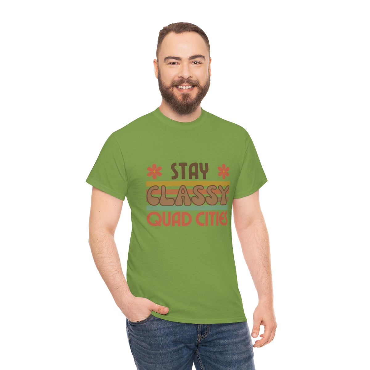 Stay Classy Quad Cities Tee Unisex S-5XL