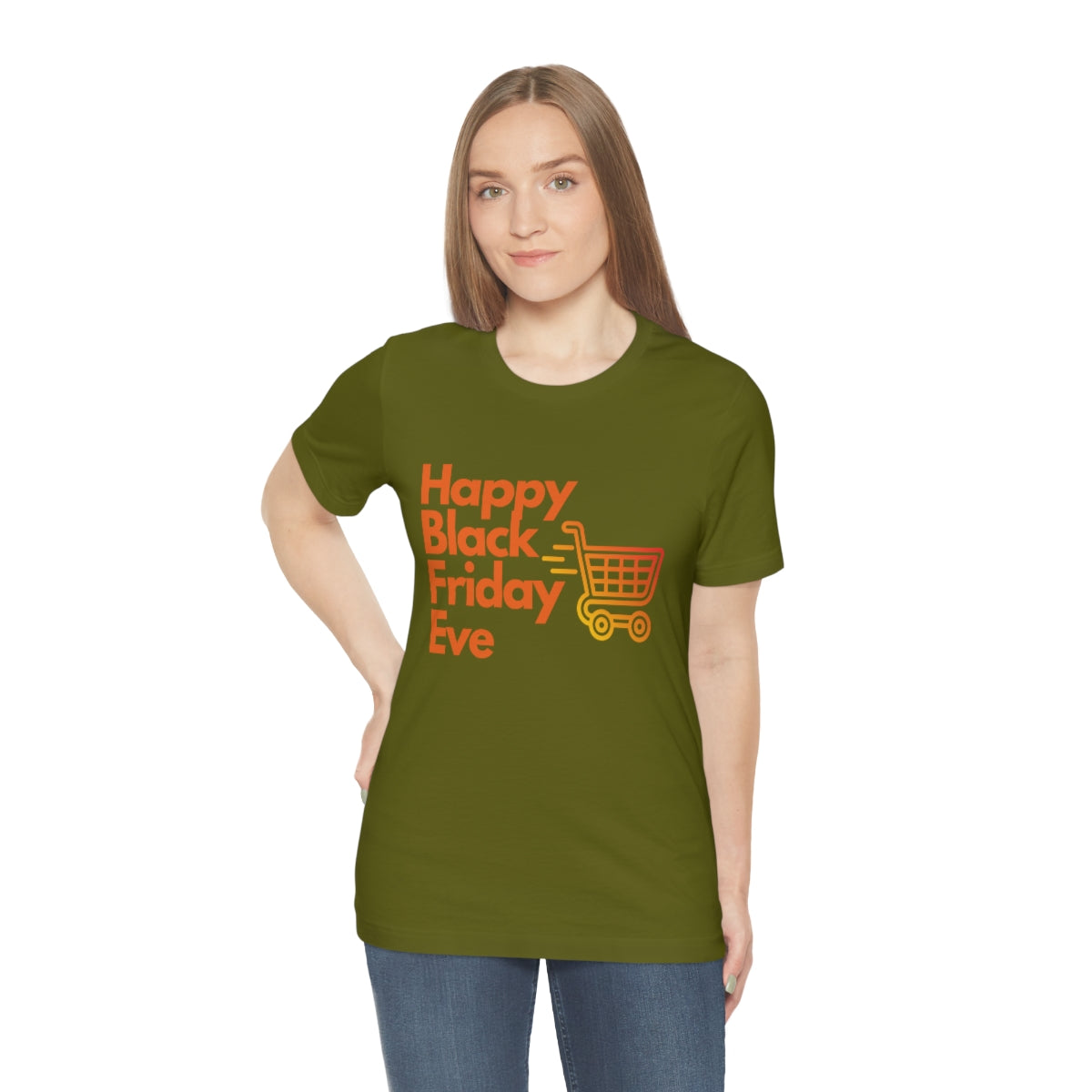 Happy Black Friday Eve Thanksgiving Unisex Jersey Short Sleeve Tee S-3XL