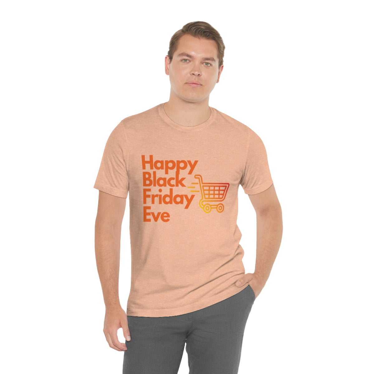 Happy Black Friday Eve Thanksgiving Unisex Jersey Short Sleeve Tee S-3XL