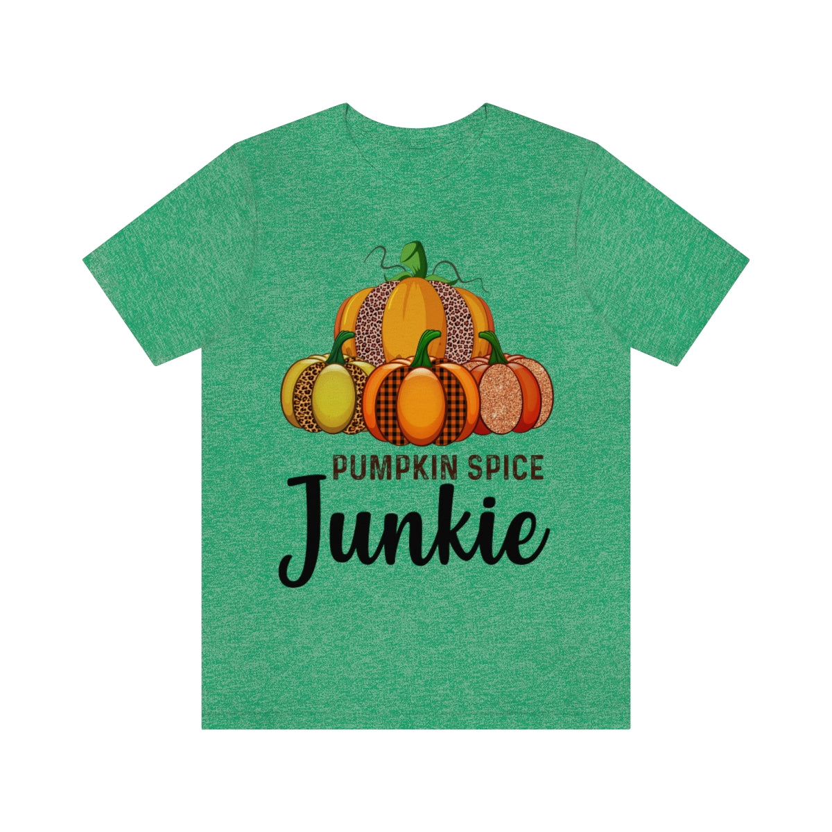 Pumpkin Spice Junkie Fall Unisex Jersey Short Sleeve Tee S-3XL