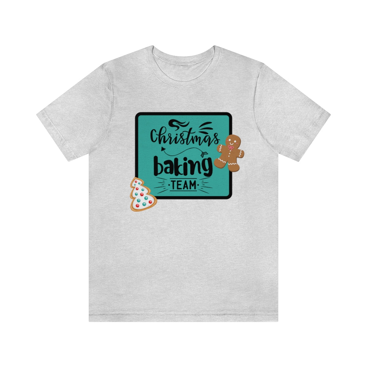 Christmas Baking Team Unisex Jersey Short Sleeve Tee S-3XL
