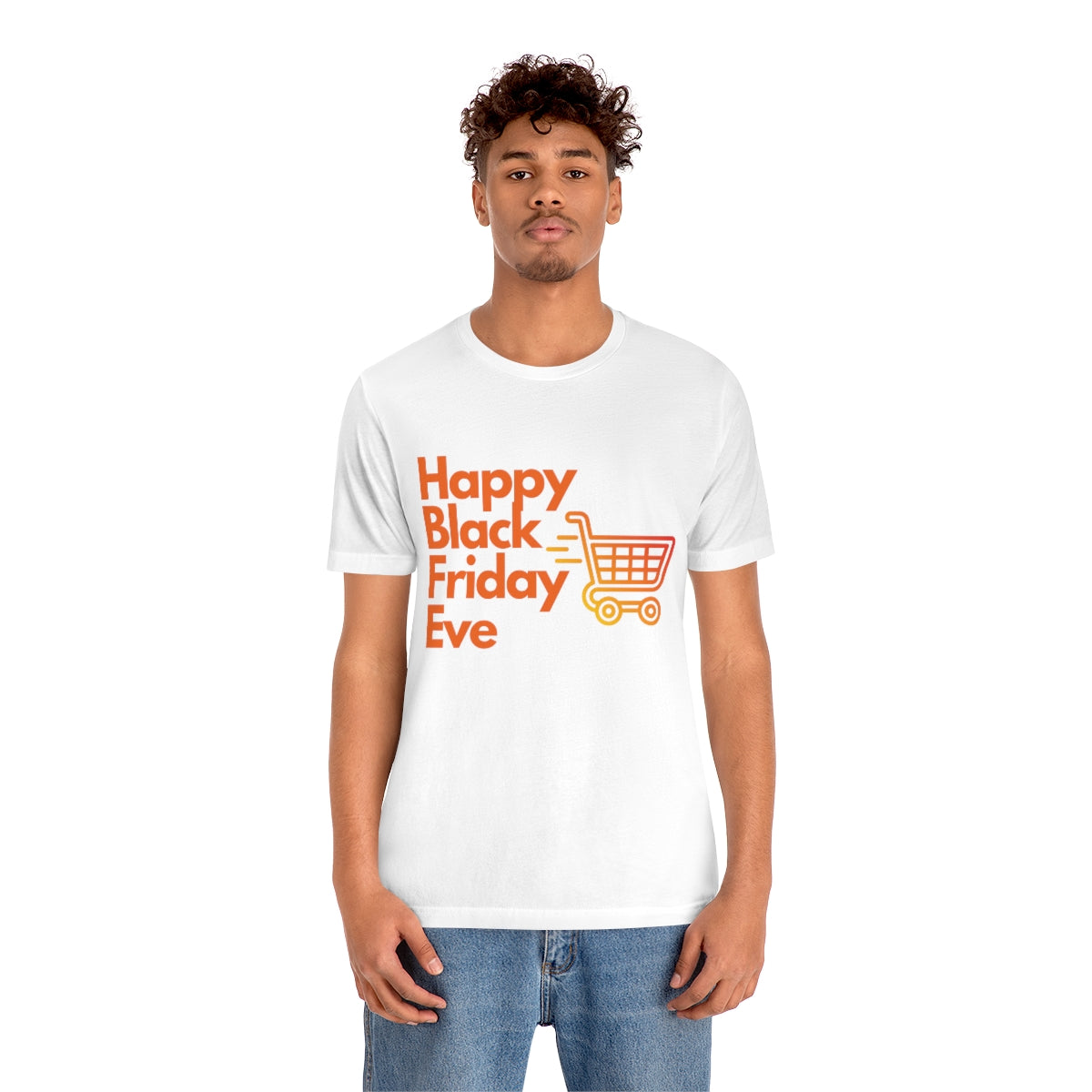 Happy Black Friday Eve Thanksgiving Unisex Jersey Short Sleeve Tee S-3XL