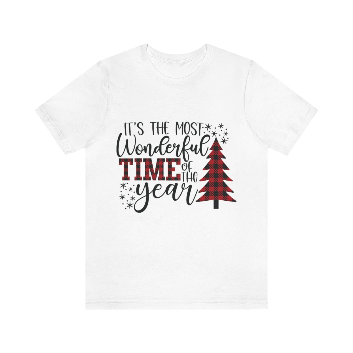 It's the Most Wonderful Time of the Year Unisex Jersey Short Sleeve Christmas Tee S-3XL