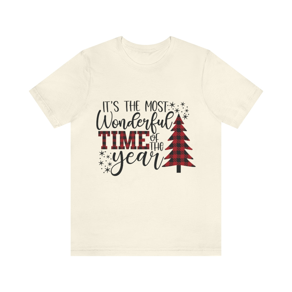 It's the Most Wonderful Time of the Year Unisex Jersey Short Sleeve Christmas Tee S-3XL