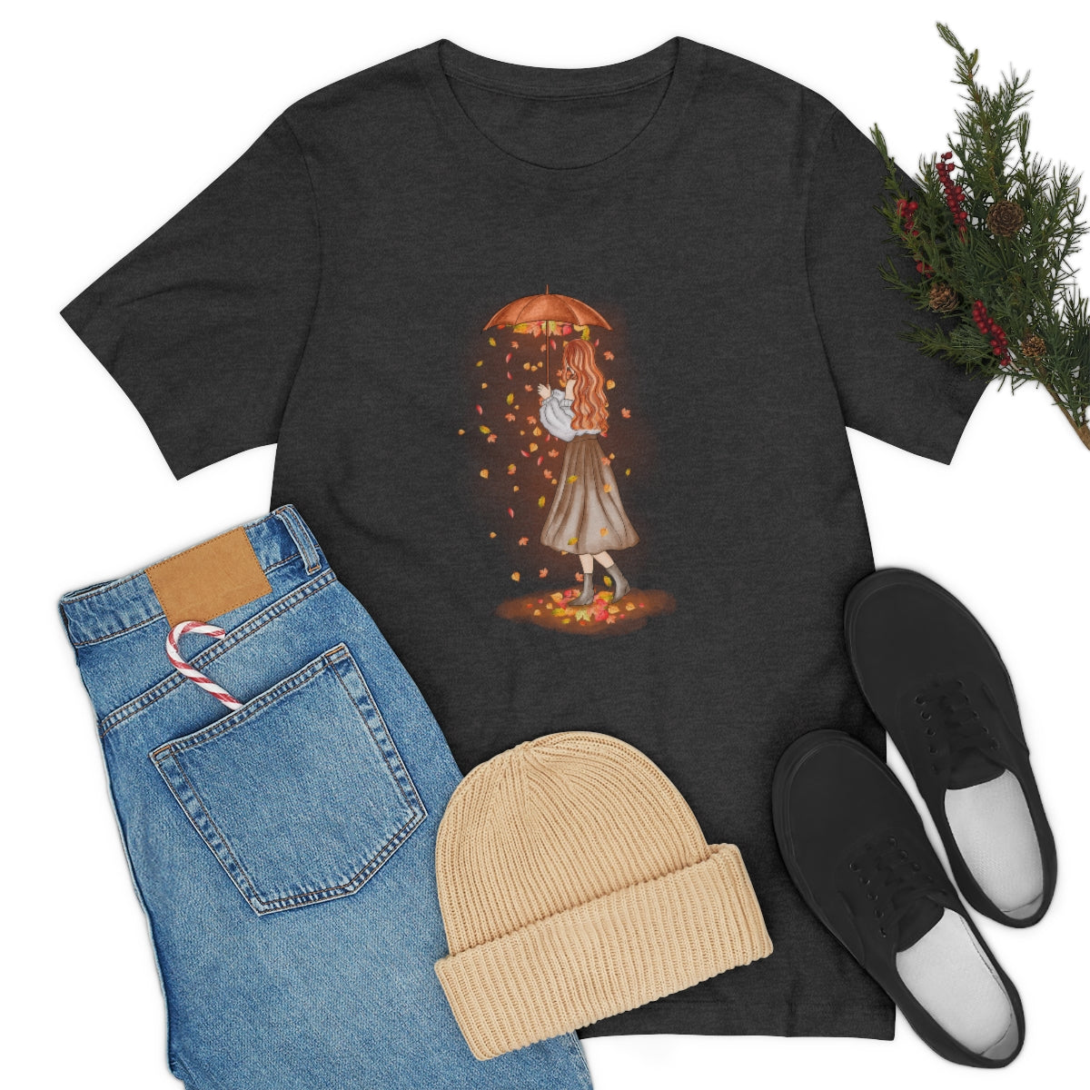 I Carry Fall with Me Unisex Jersey Short Sleeve Tee S-3XL