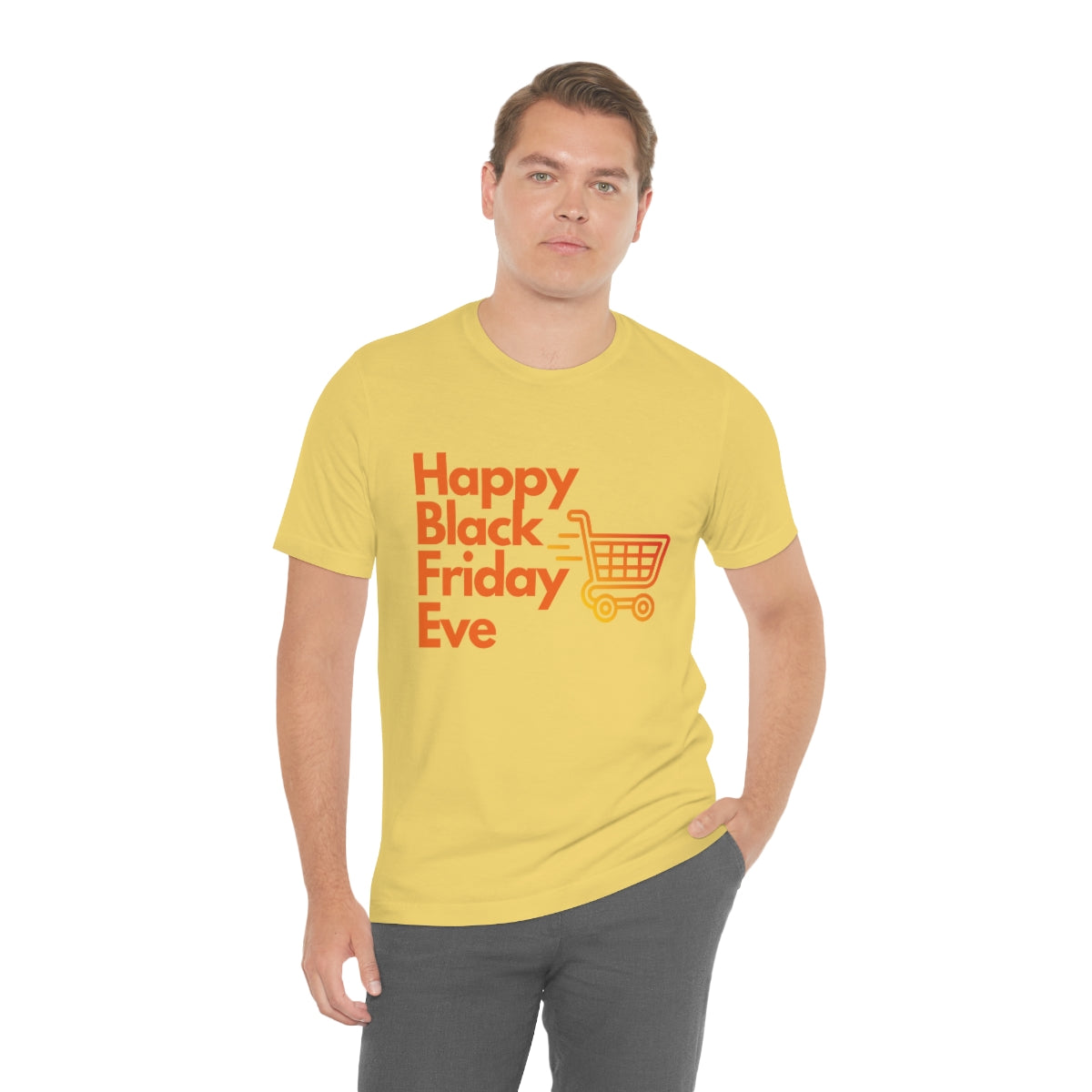 Happy Black Friday Eve Thanksgiving Unisex Jersey Short Sleeve Tee S-3XL
