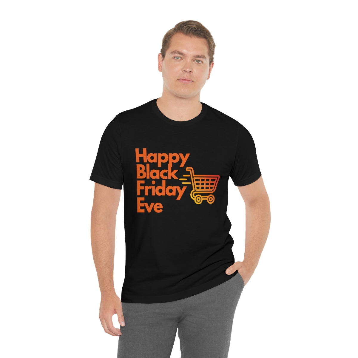 Happy Black Friday Eve Thanksgiving Unisex Jersey Short Sleeve Tee S-3XL