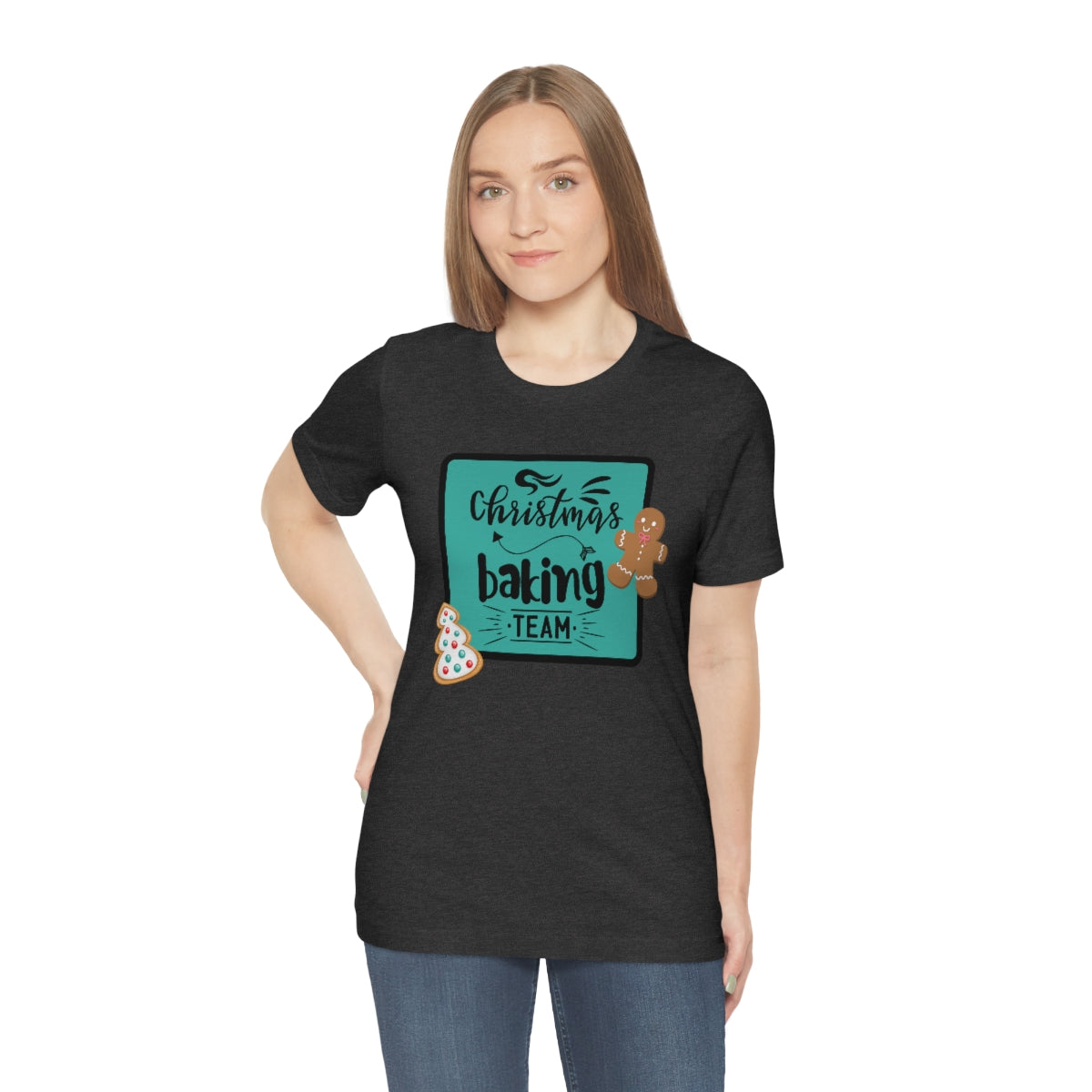 Christmas Baking Team Unisex Jersey Short Sleeve Tee S-3XL