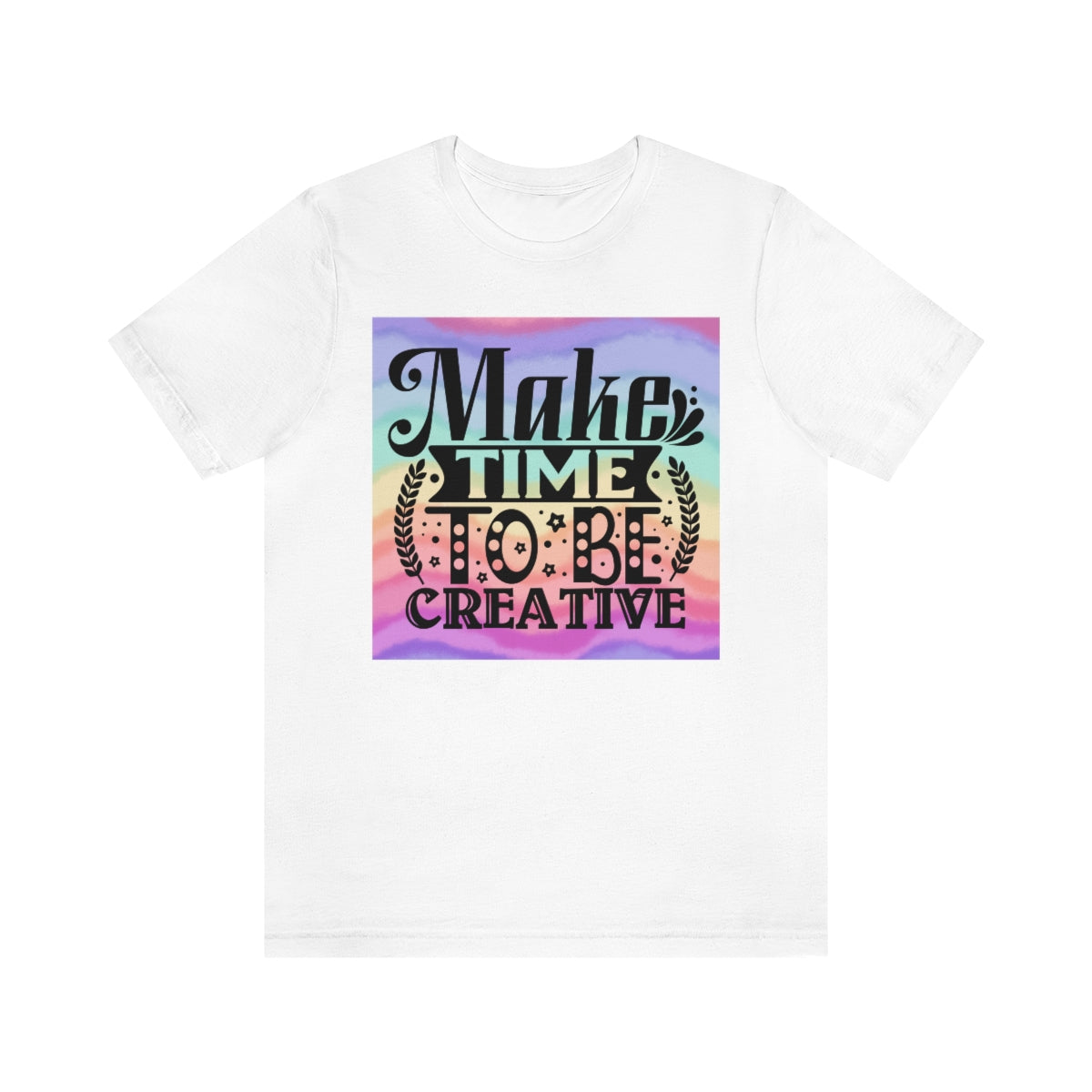 Make Time to be Creative Craft Themed Unisex Jersey Short Sleeve Tee S-3XL