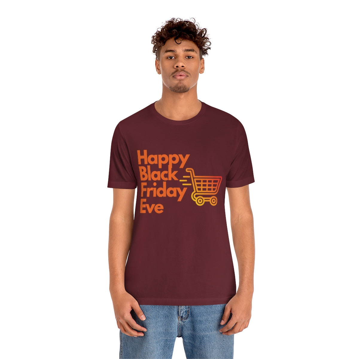 Happy Black Friday Eve Thanksgiving Unisex Jersey Short Sleeve Tee S-3XL