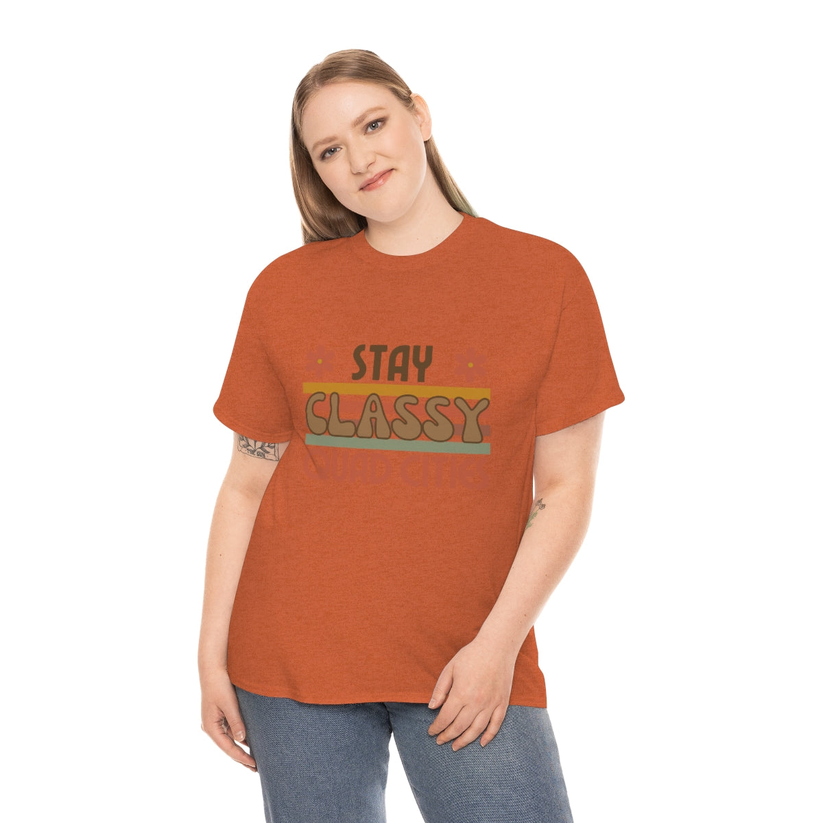Stay Classy Quad Cities Tee Unisex S-5XL
