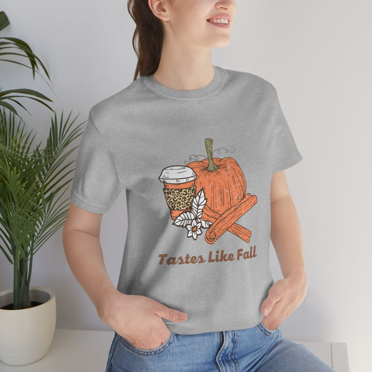 Tastes Like Fall Unisex Jersey Short Sleeve Tee S-3XL