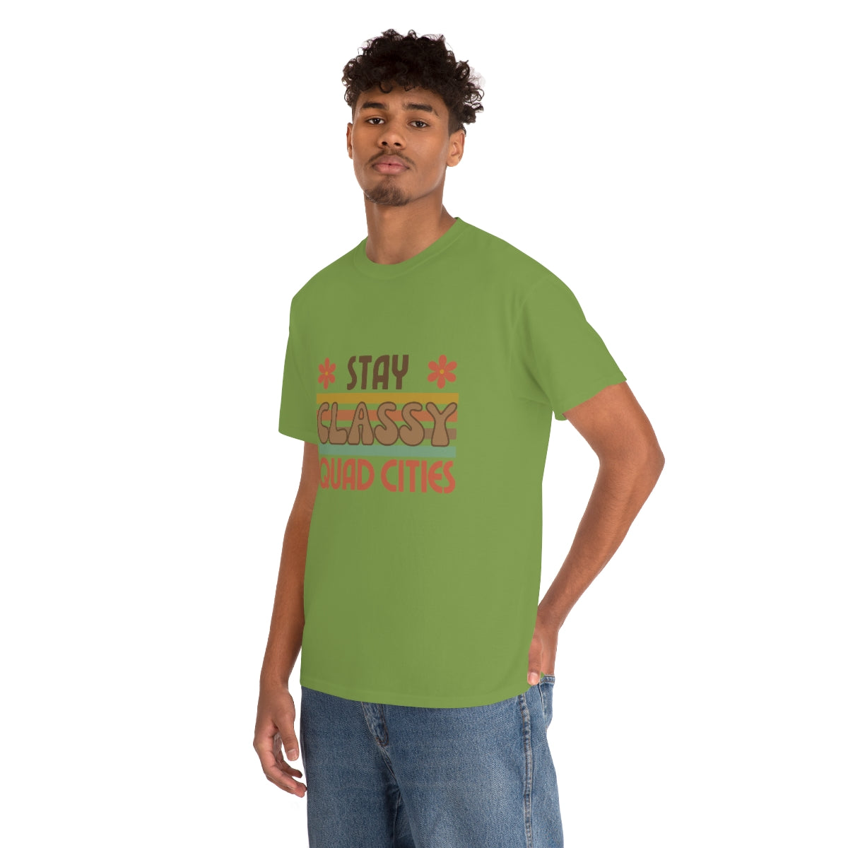 Stay Classy Quad Cities Tee Unisex S-5XL