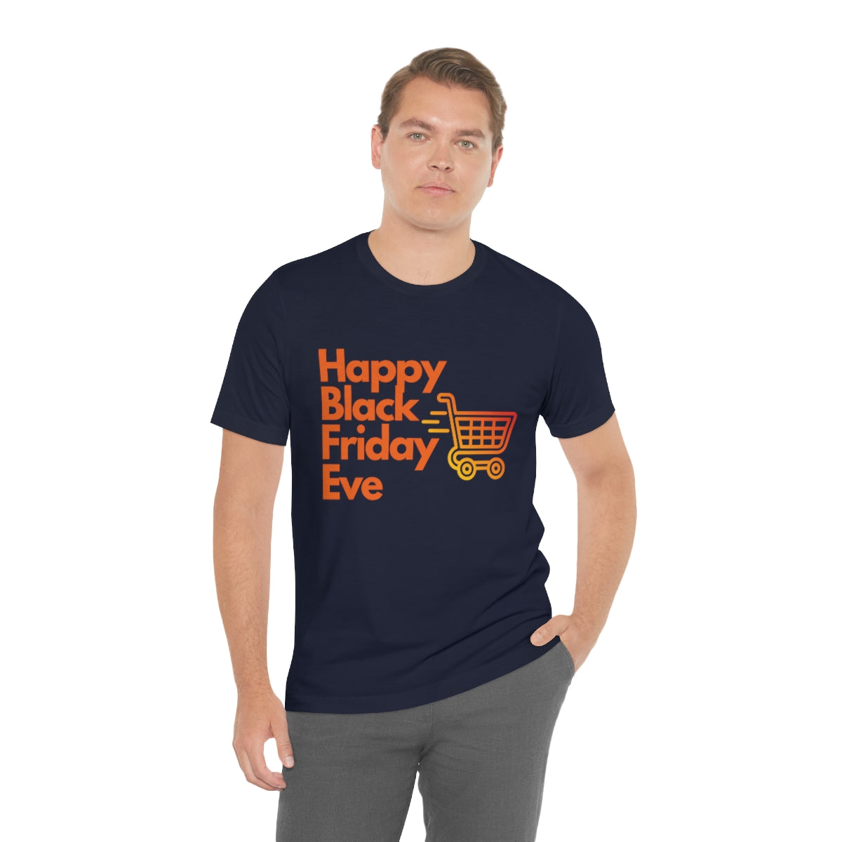 Happy Black Friday Eve Thanksgiving Unisex Jersey Short Sleeve Tee S-3XL