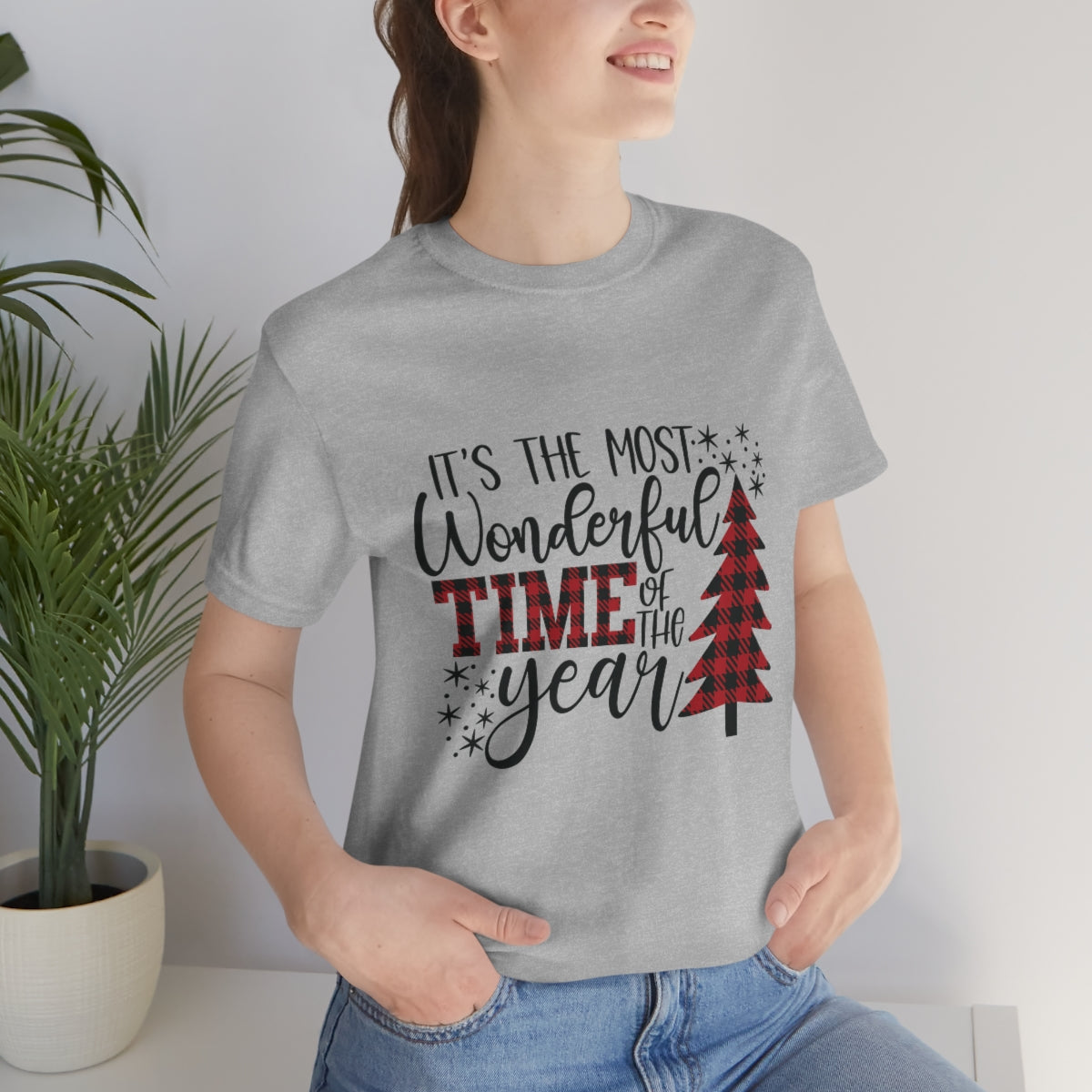 It's the Most Wonderful Time of the Year Unisex Jersey Short Sleeve Christmas Tee S-3XL