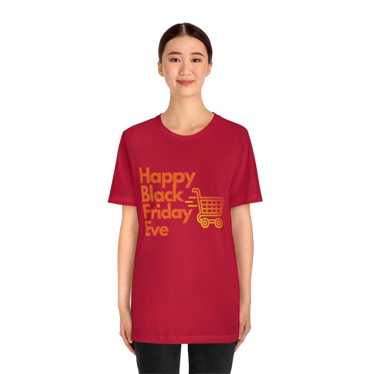 Happy Black Friday Eve Thanksgiving Unisex Jersey Short Sleeve Tee S-3XL