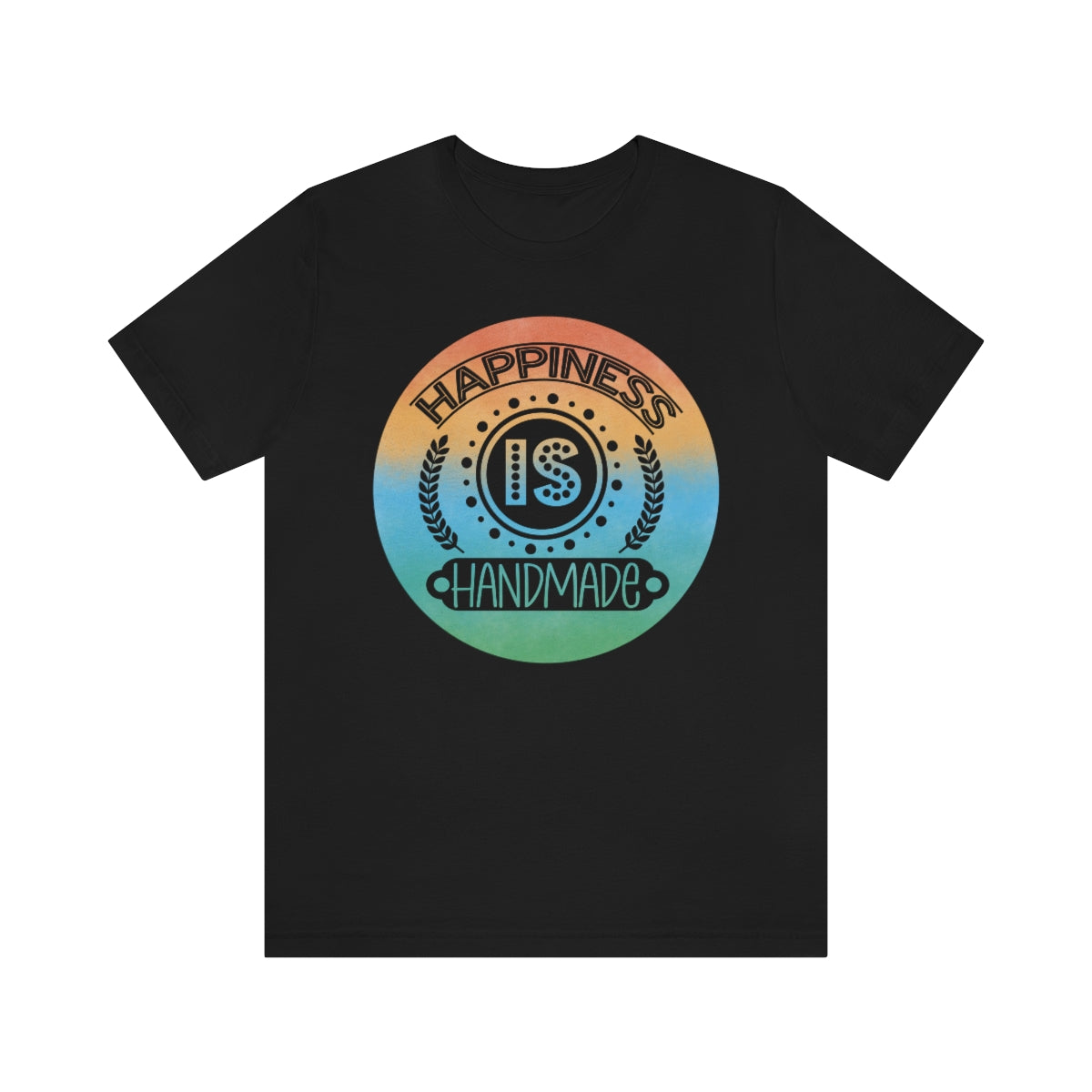 Happiness is Handmade Ombre Unisex Jersey Short Sleeve Tee S-3XL