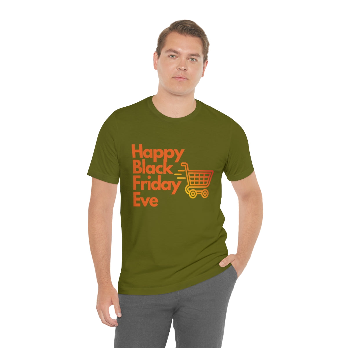 Happy Black Friday Eve Thanksgiving Unisex Jersey Short Sleeve Tee S-3XL