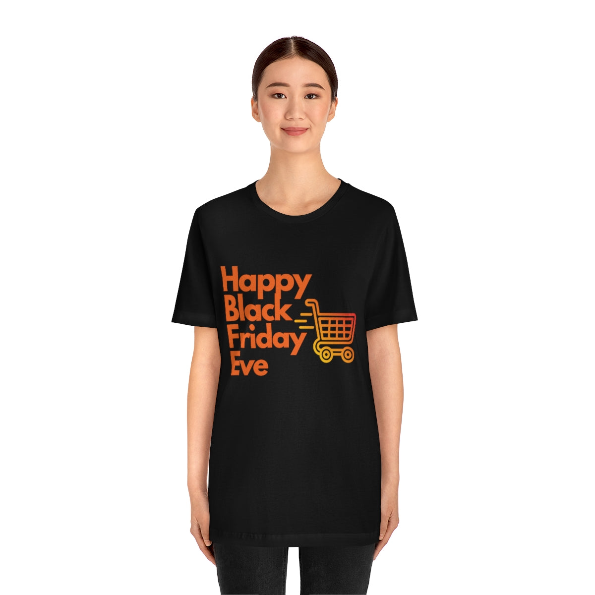 Happy Black Friday Eve Thanksgiving Unisex Jersey Short Sleeve Tee S-3XL