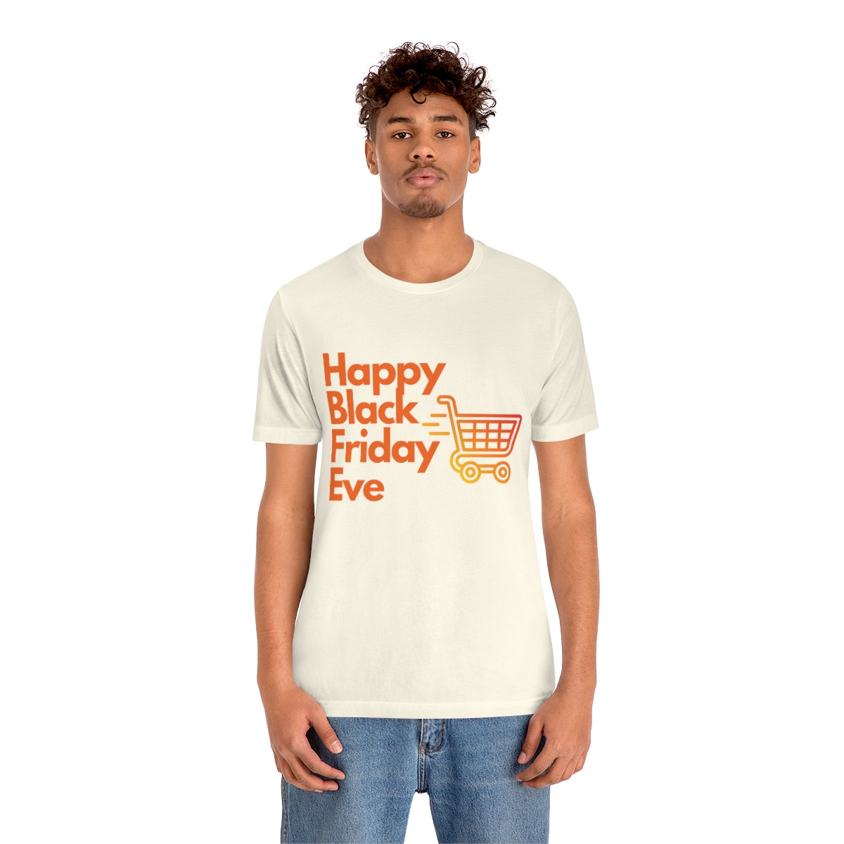 Happy Black Friday Eve Thanksgiving Unisex Jersey Short Sleeve Tee S-3XL