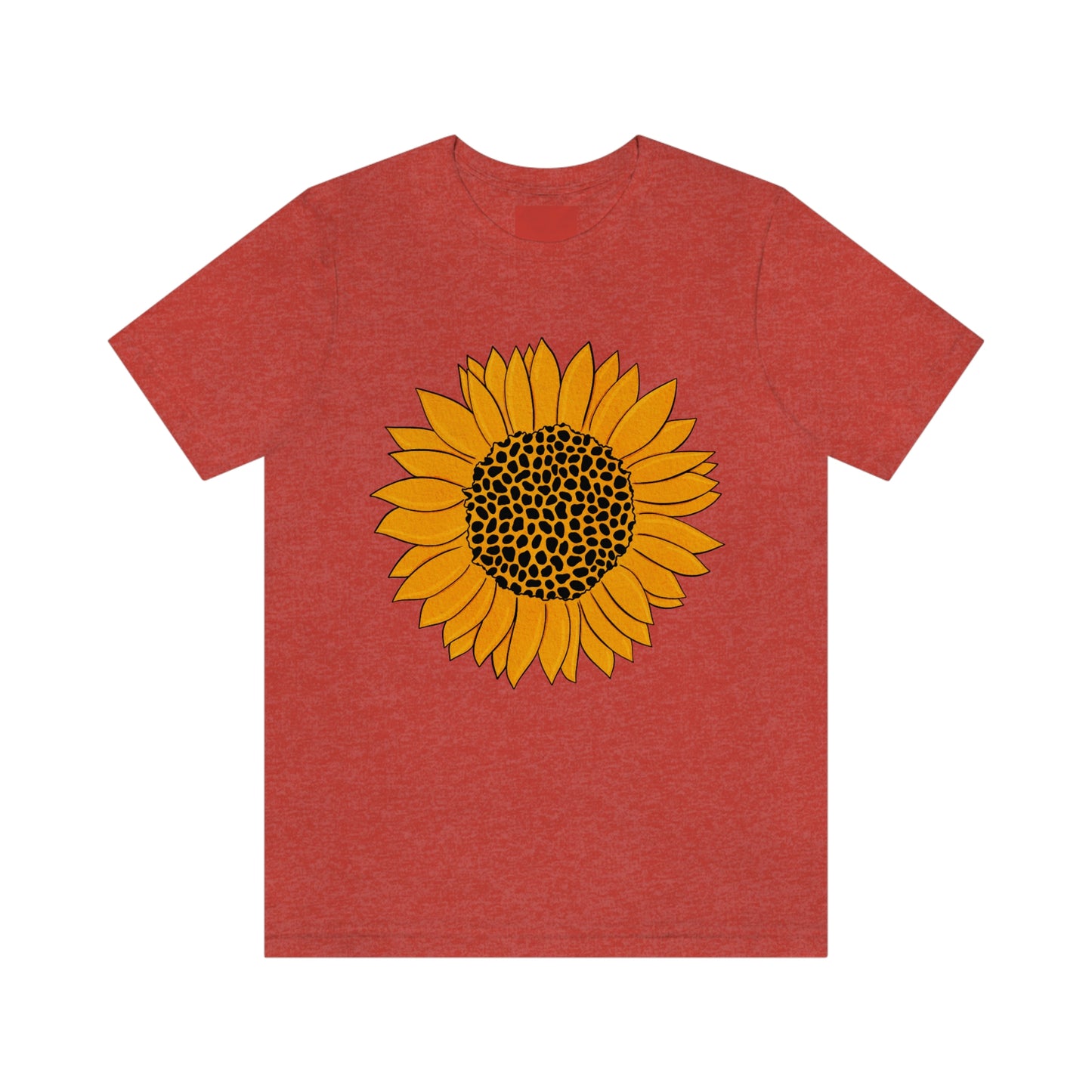 Sunny Sunflower Fall Unisex Jersey Short Sleeve Tee S-3XL
