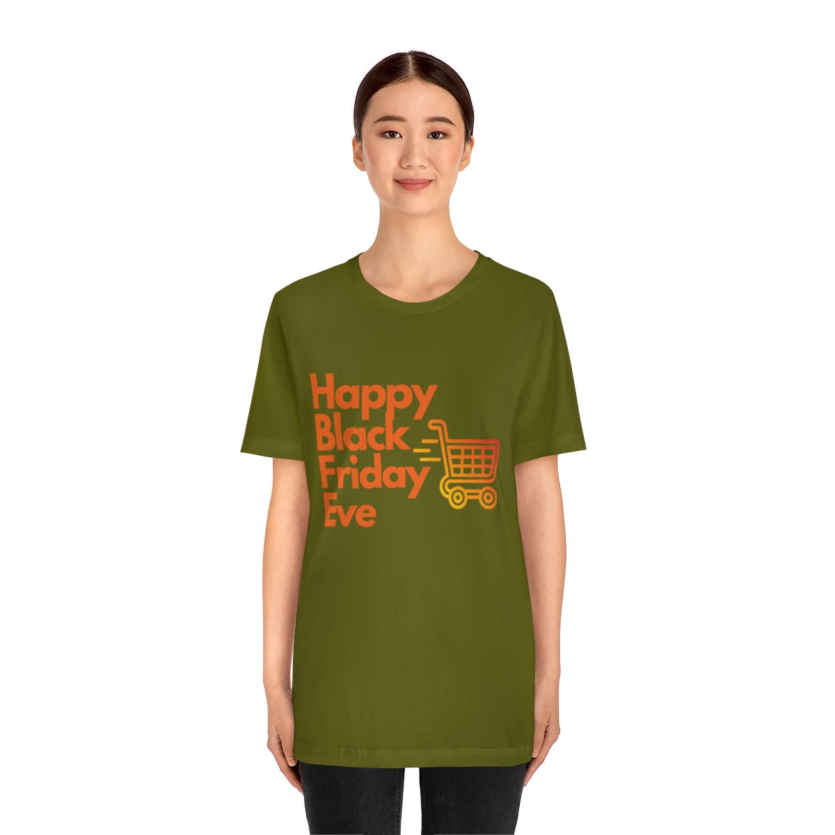 Happy Black Friday Eve Thanksgiving Unisex Jersey Short Sleeve Tee S-3XL