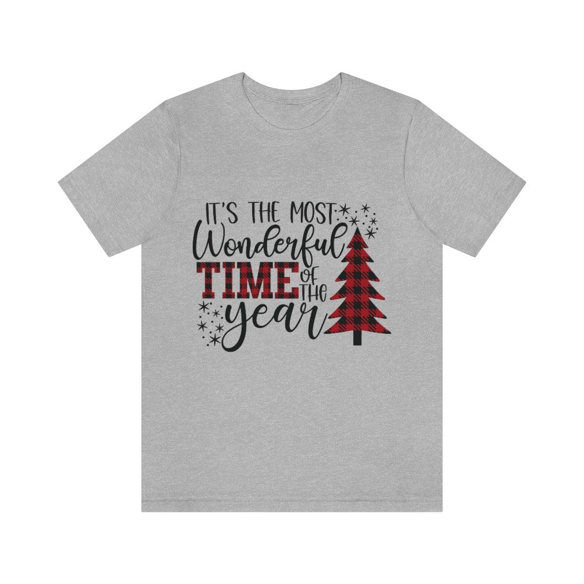 It's the Most Wonderful Time of the Year Unisex Jersey Short Sleeve Christmas Tee S-3XL