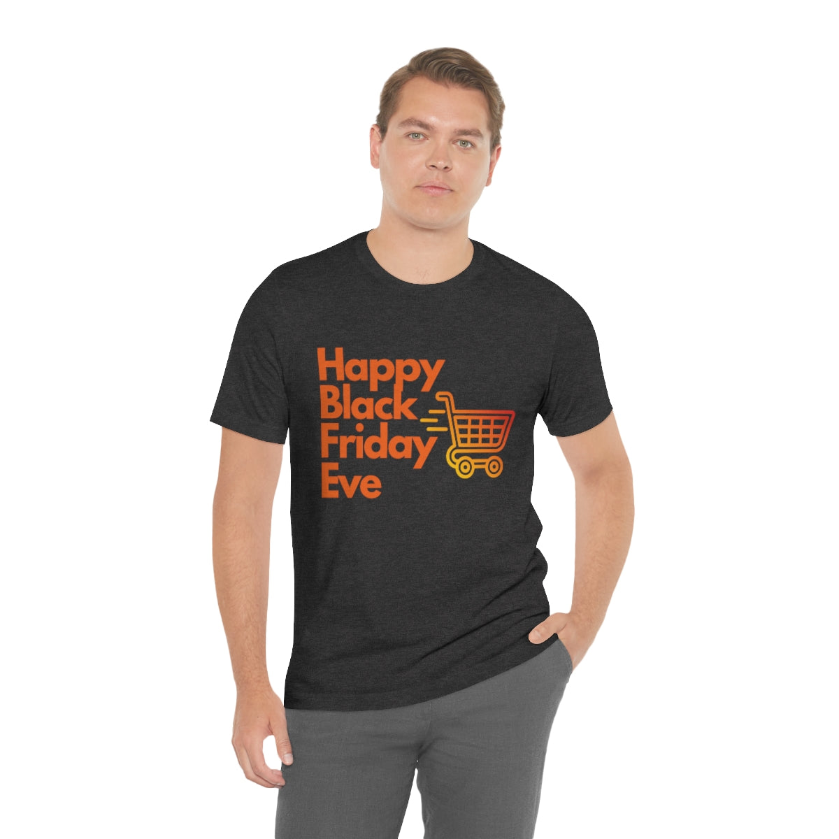 Happy Black Friday Eve Thanksgiving Unisex Jersey Short Sleeve Tee S-3XL