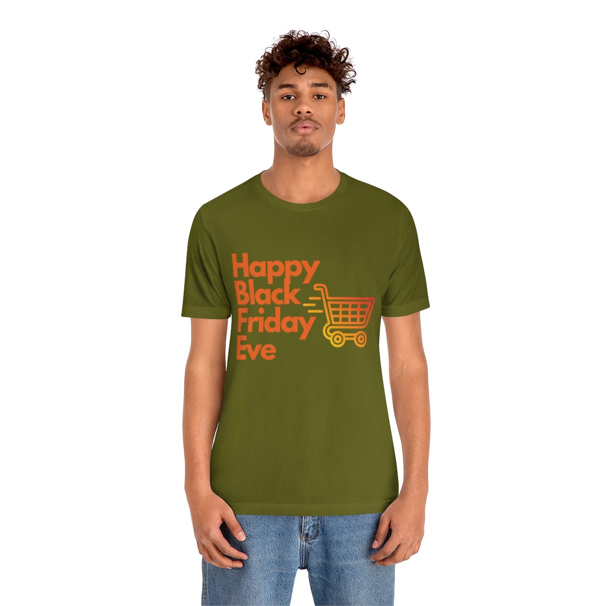 Happy Black Friday Eve Thanksgiving Unisex Jersey Short Sleeve Tee S-3XL
