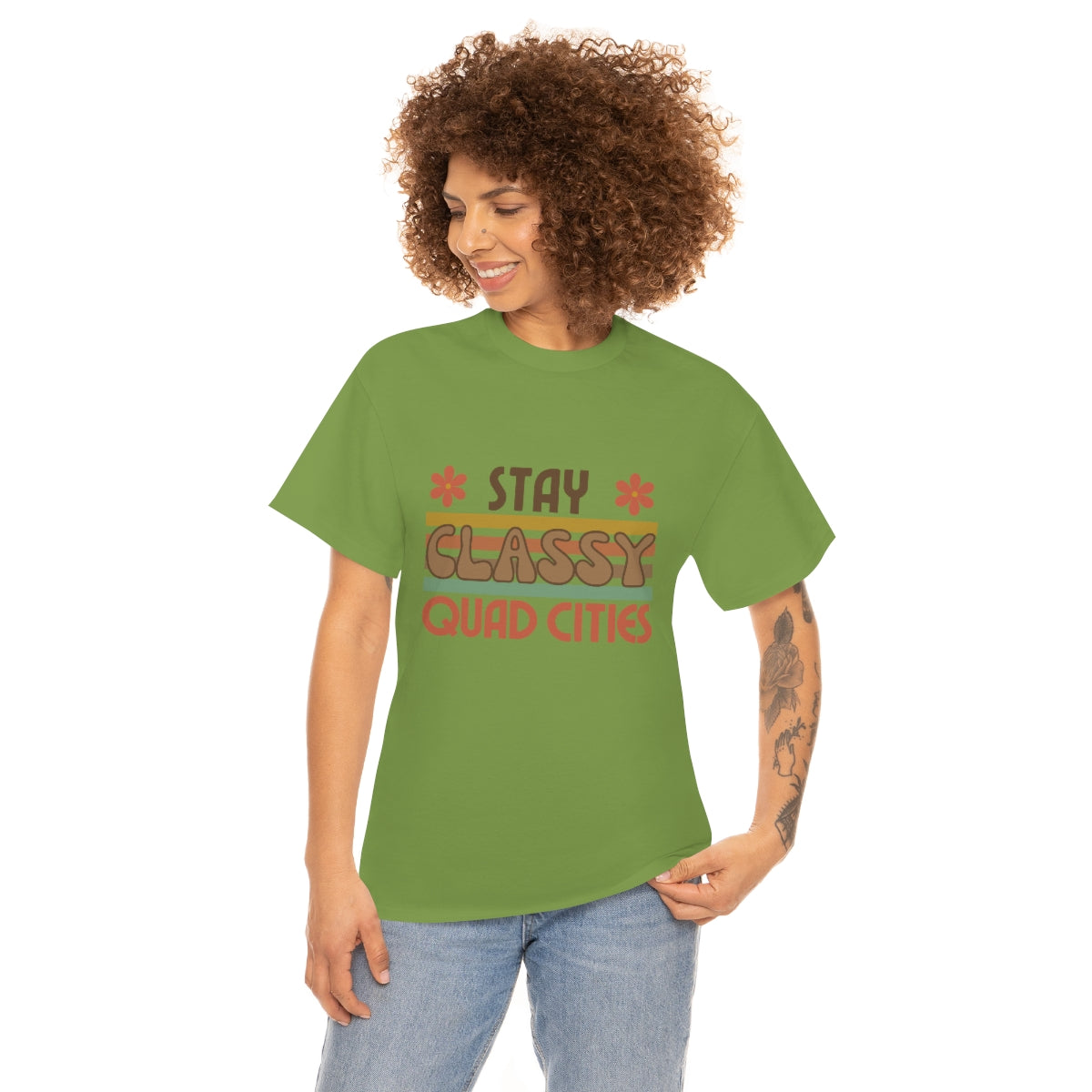 Stay Classy Quad Cities Tee Unisex S-5XL