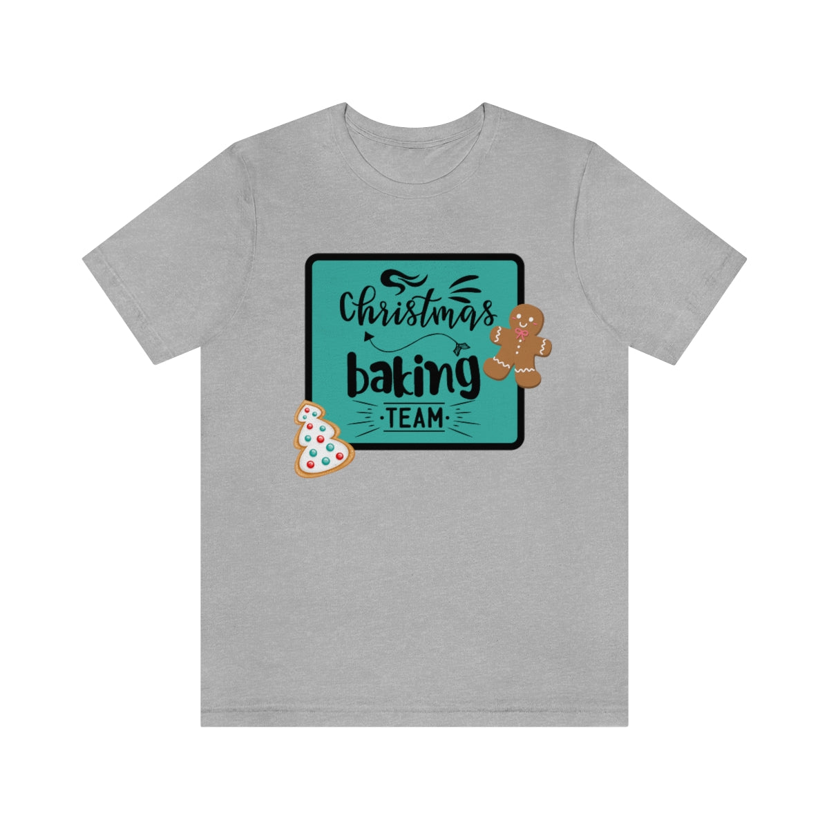 Christmas Baking Team Unisex Jersey Short Sleeve Tee S-3XL