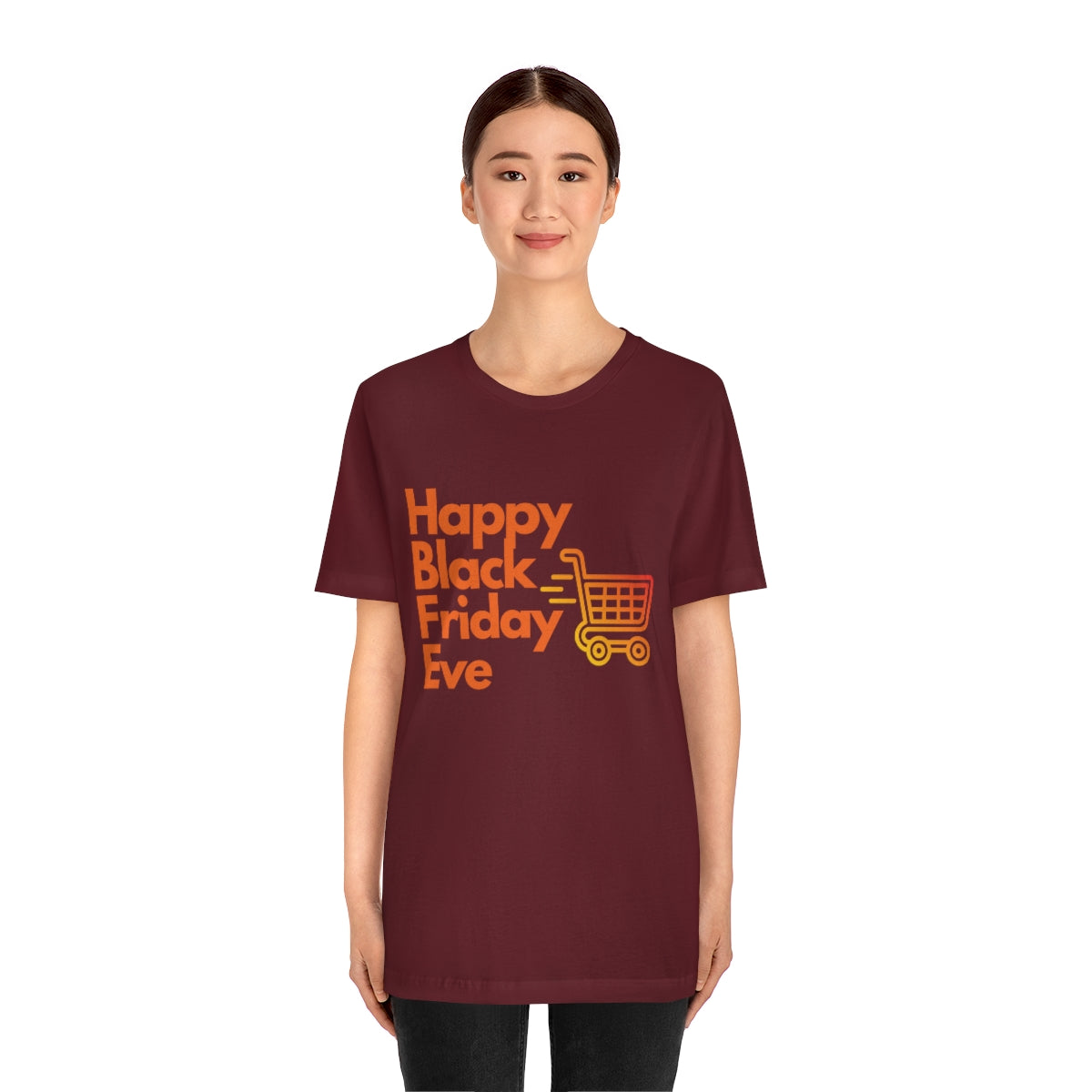 Happy Black Friday Eve Thanksgiving Unisex Jersey Short Sleeve Tee S-3XL