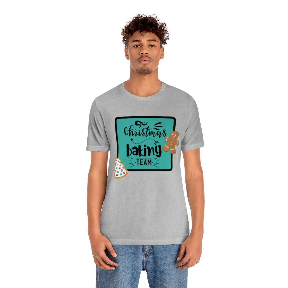 Christmas Baking Team Unisex Jersey Short Sleeve Tee S-3XL