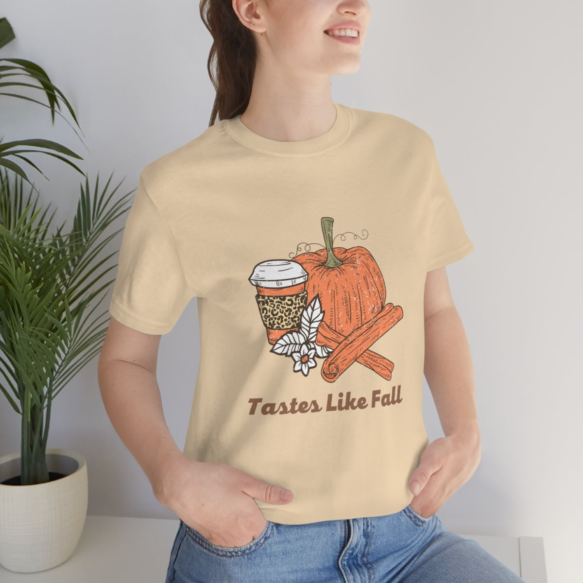 Tastes Like Fall Unisex Jersey Short Sleeve Tee S-3XL