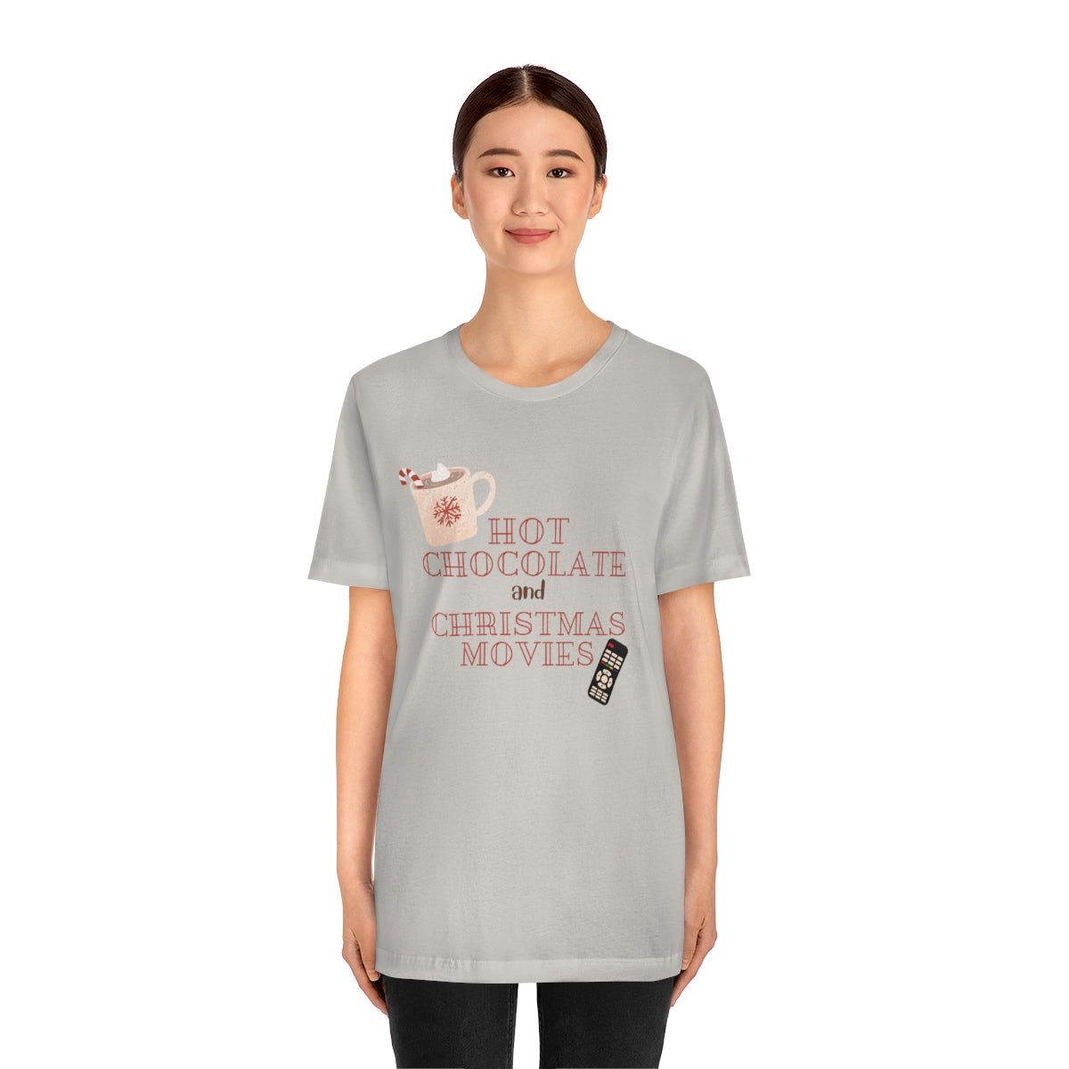 Hot Chocolate and Christmas Movies Unisex Tee S-3XL