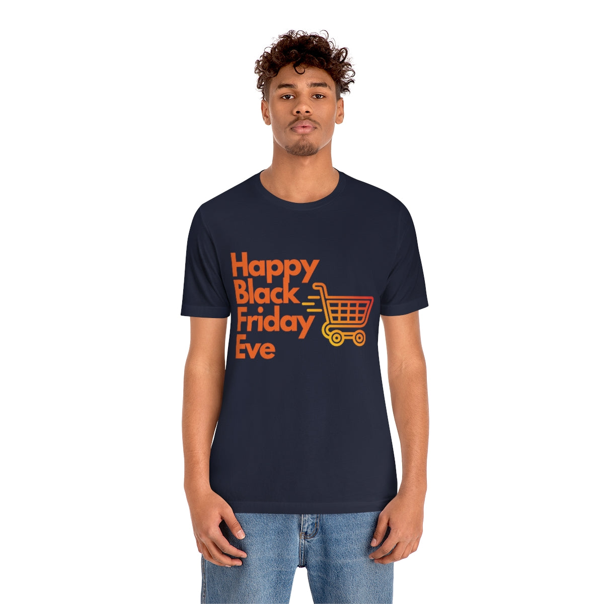 Happy Black Friday Eve Thanksgiving Unisex Jersey Short Sleeve Tee S-3XL