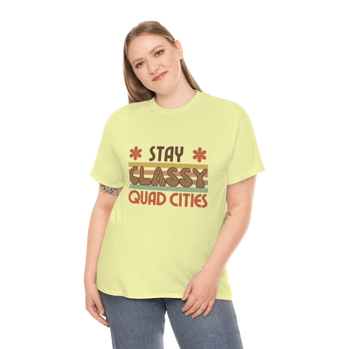 Stay Classy Quad Cities Tee Unisex S-5XL