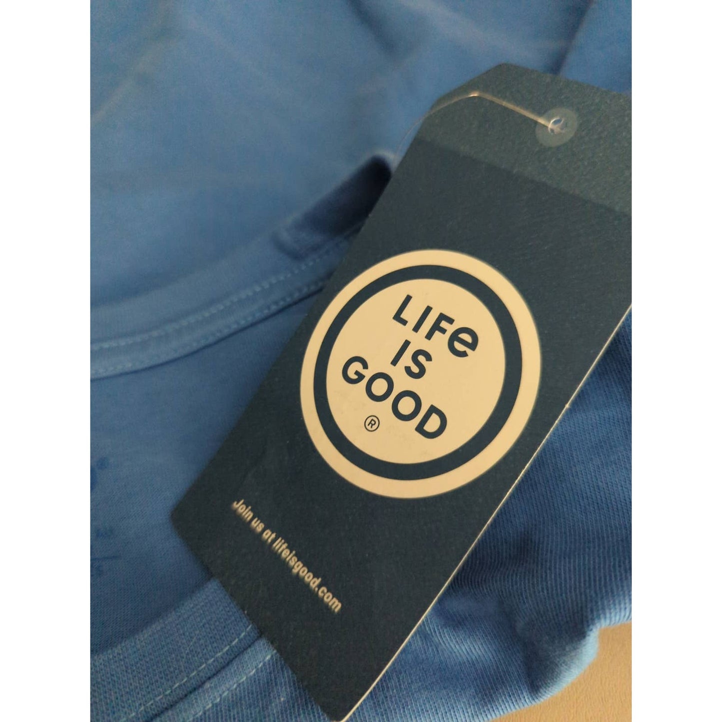 LIFE IS GOOD Blue Long Sleeve Margaritas with my Senoritas Tee XXL NEW